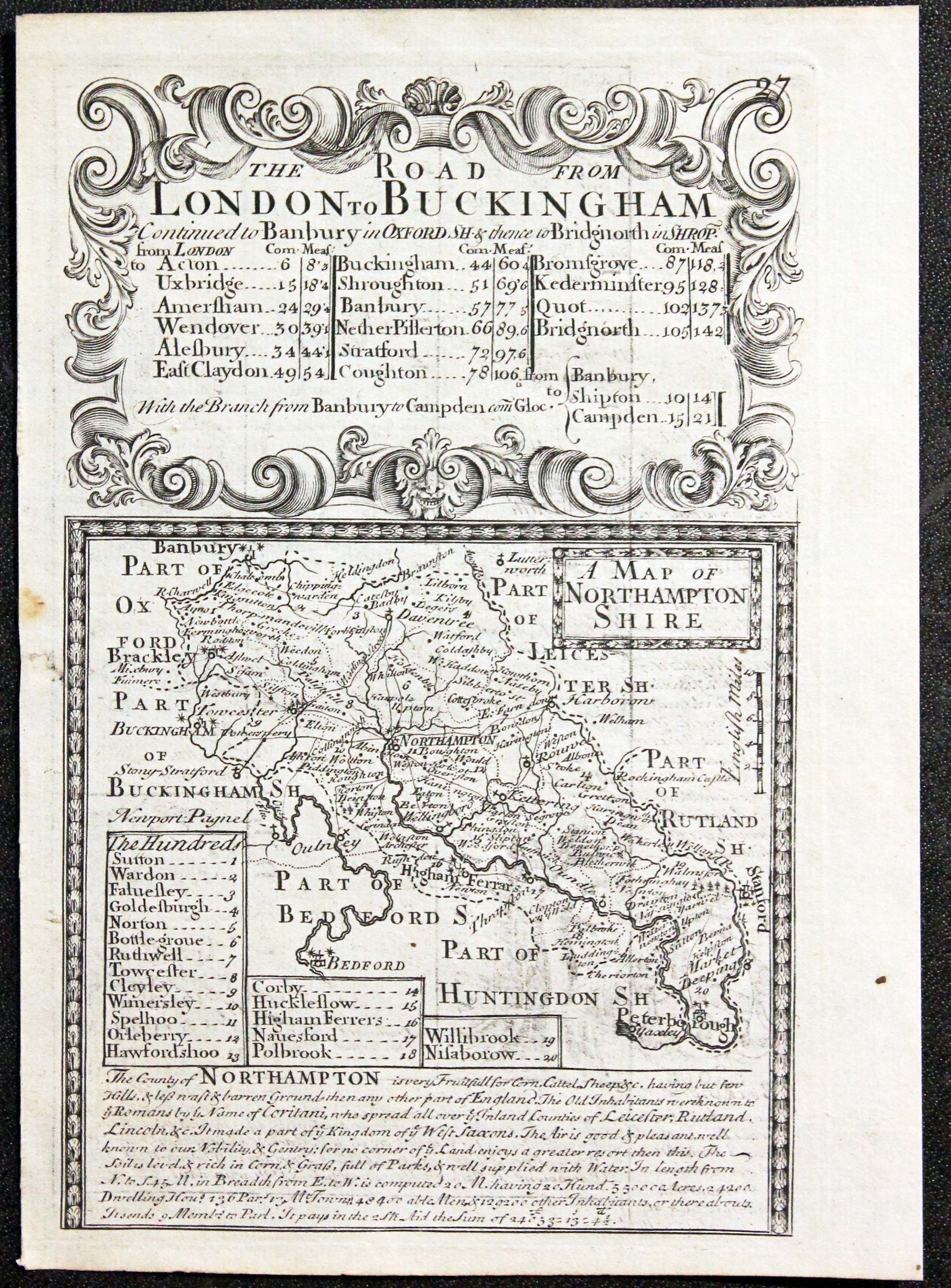 Northamptonshire Owen and Bowen c.1730  Northamptonshire Owen and Bowen c.1730