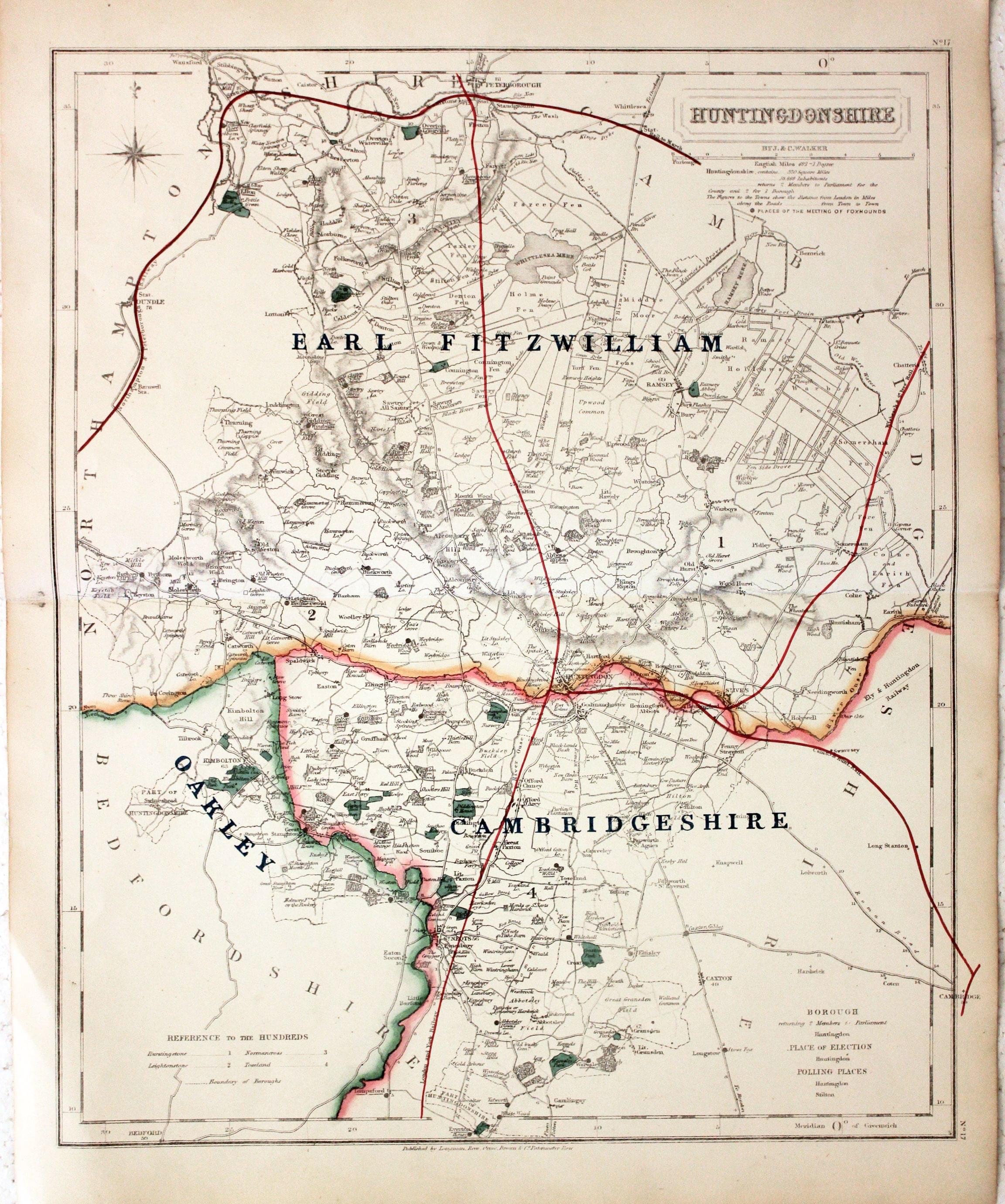 Huntingdonshire, John and Charles Walker, c.1860  Huntingdonshire, John and Charles Walker, c.1860