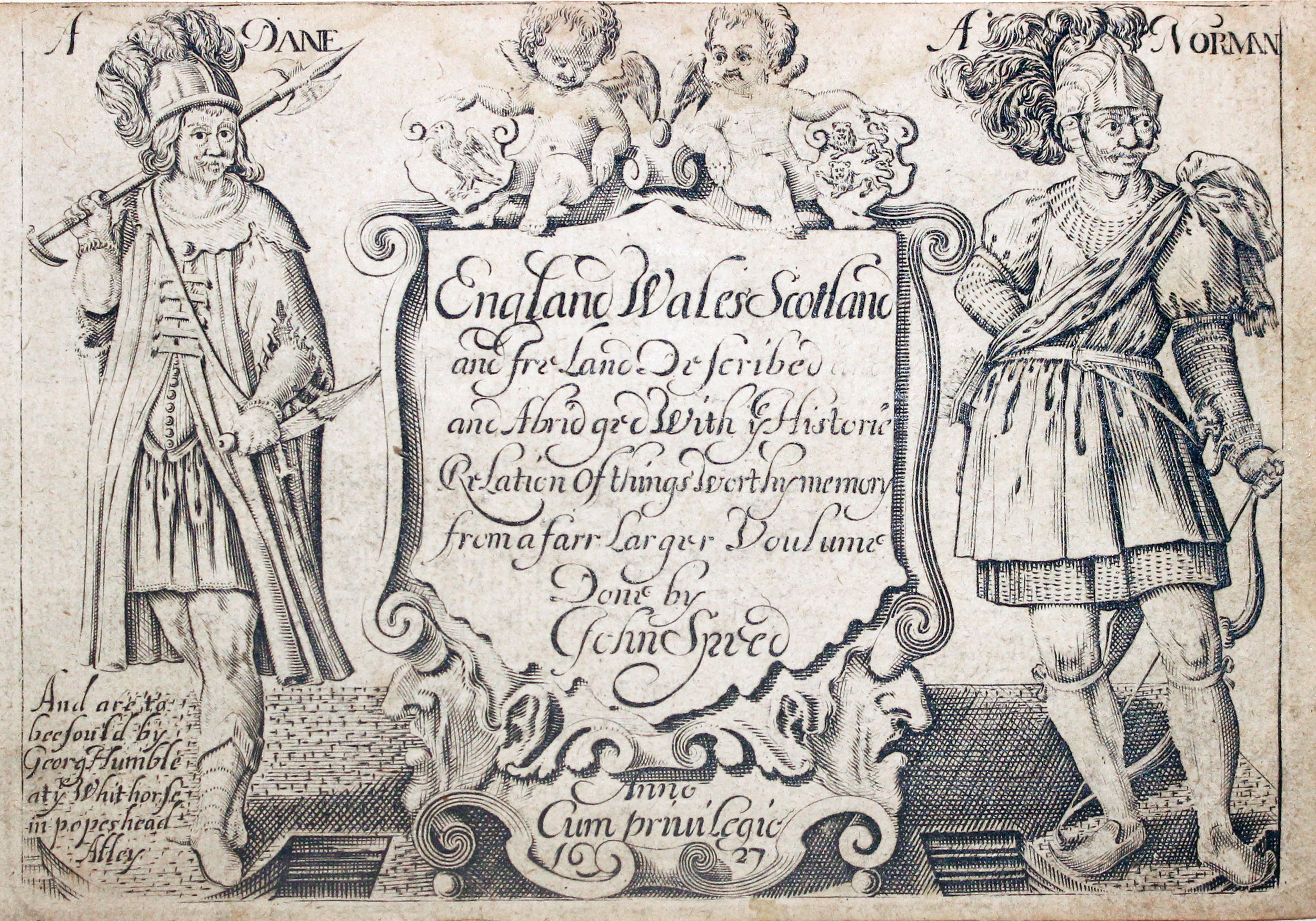 Pieter van den Keere Atlas Titlepage, c.1627
