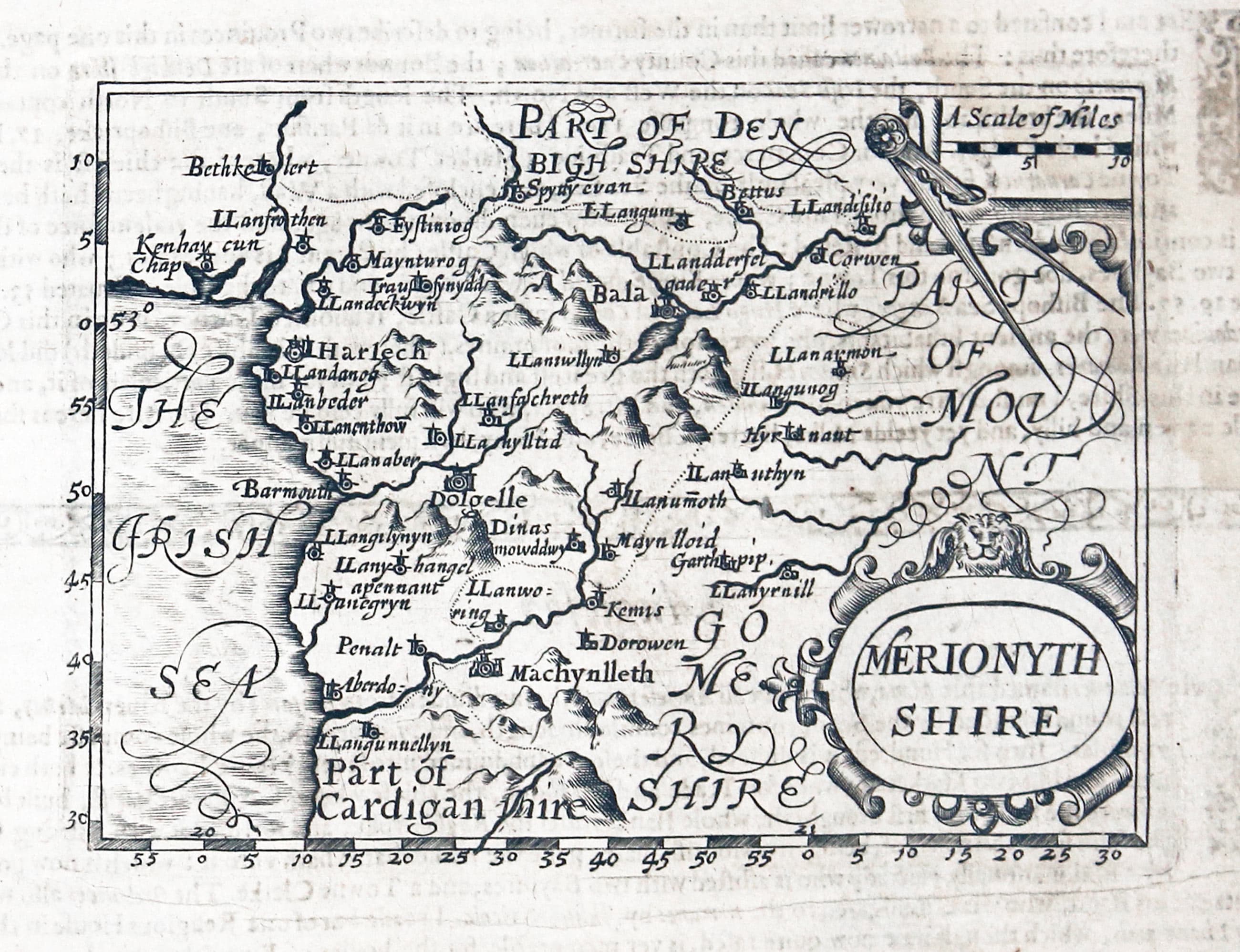 Merionethshire, John Bill 1626