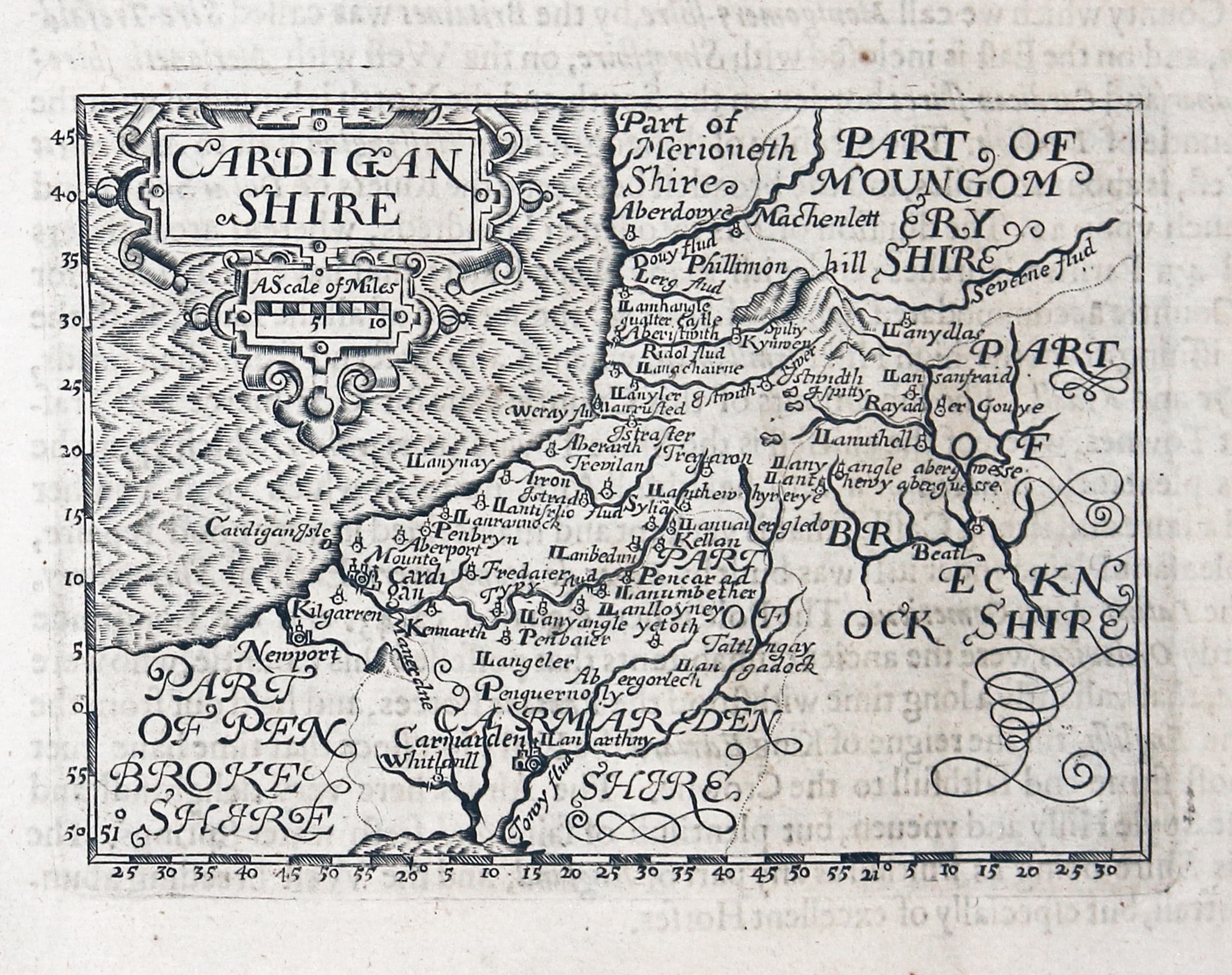 Cardiganshire, John Bill 1626
