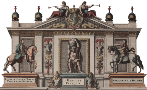 French cartouche