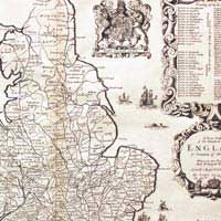 Map of the British Isles by John Ogilby
