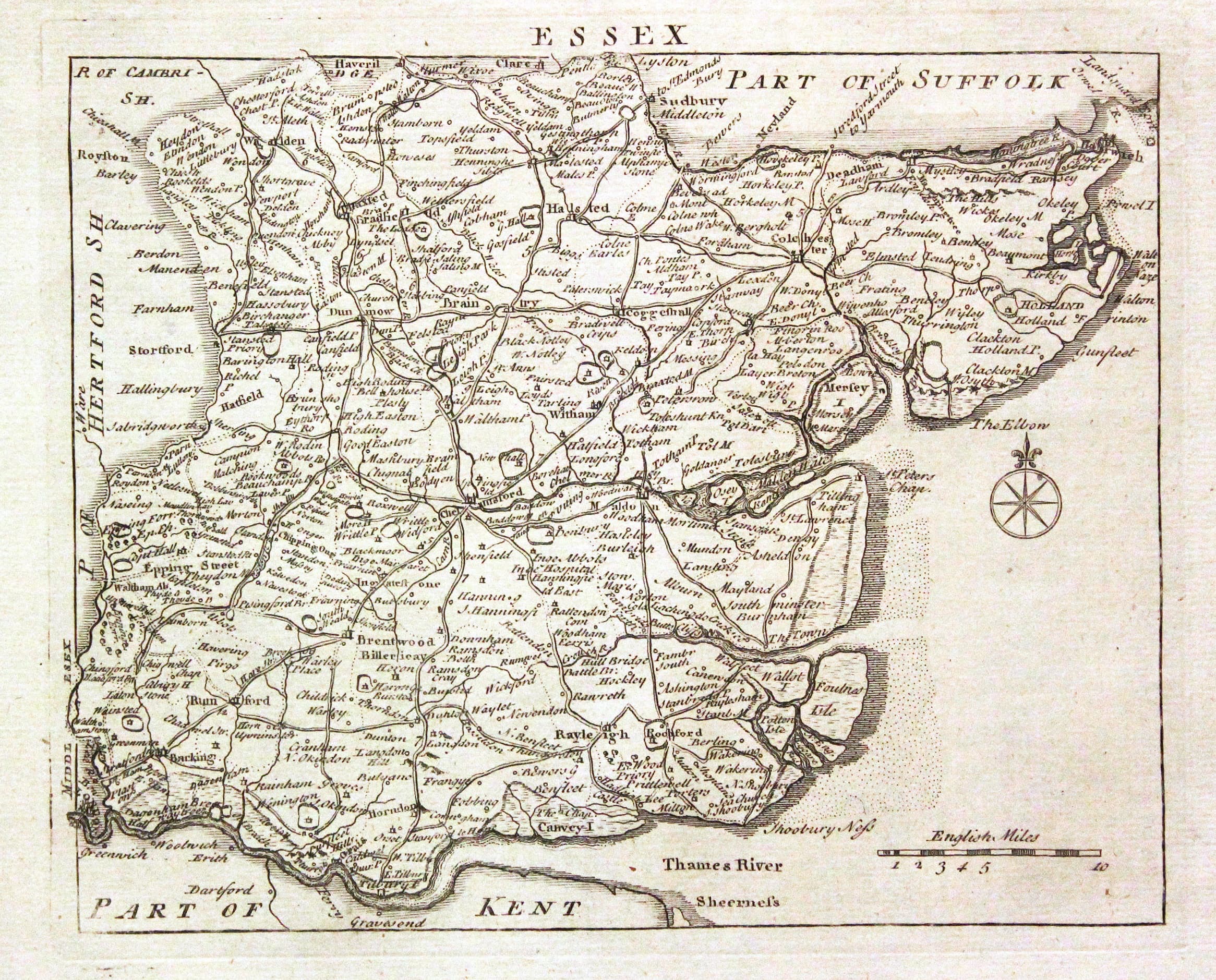 Essex, John Rocque 1769