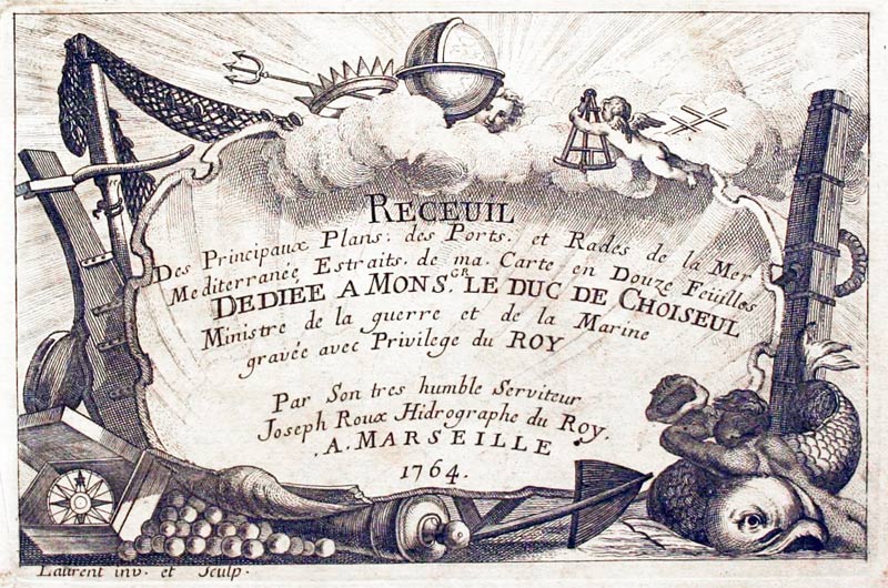 Title page to Receil Des Principaux... Joseph Roux