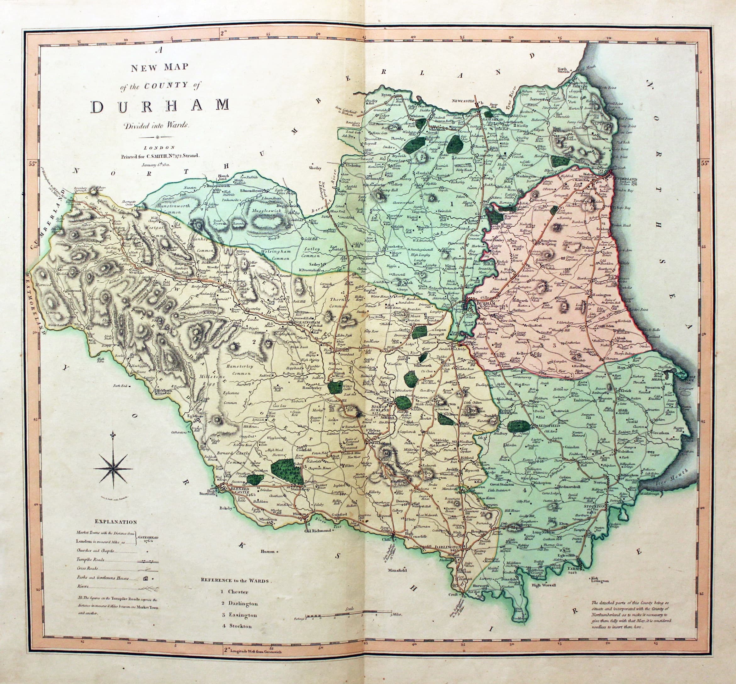 County Durham, Charles Smith 1801
