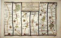 Plate 85 The Road from Salisbury to Campden by Thomas Gardner, 1719