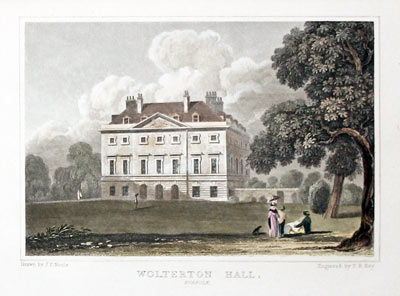 Wolterton Hall, Norfolk by. J. P. Neale