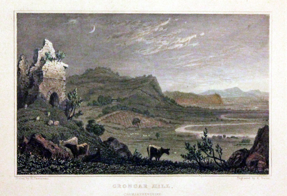 Llaugharne Castle Carmarthenshire