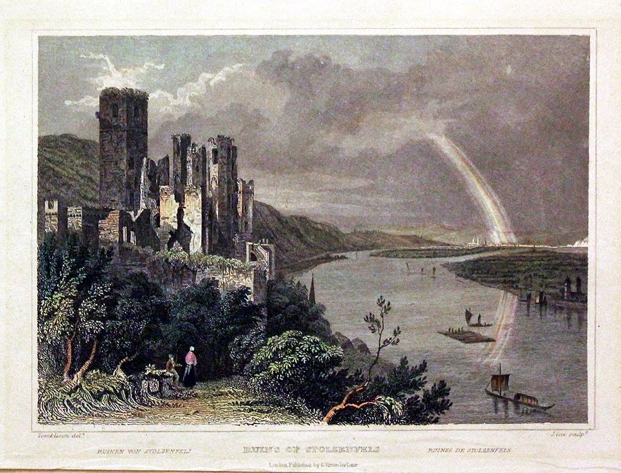 Ruins of Stolzenfels Germany  Ruins of Stolzenfels Germany