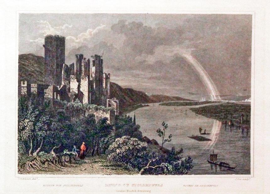 Ruins of Stolzenfels on the Rhine  Ruins of Stolzenfels on the Rhine