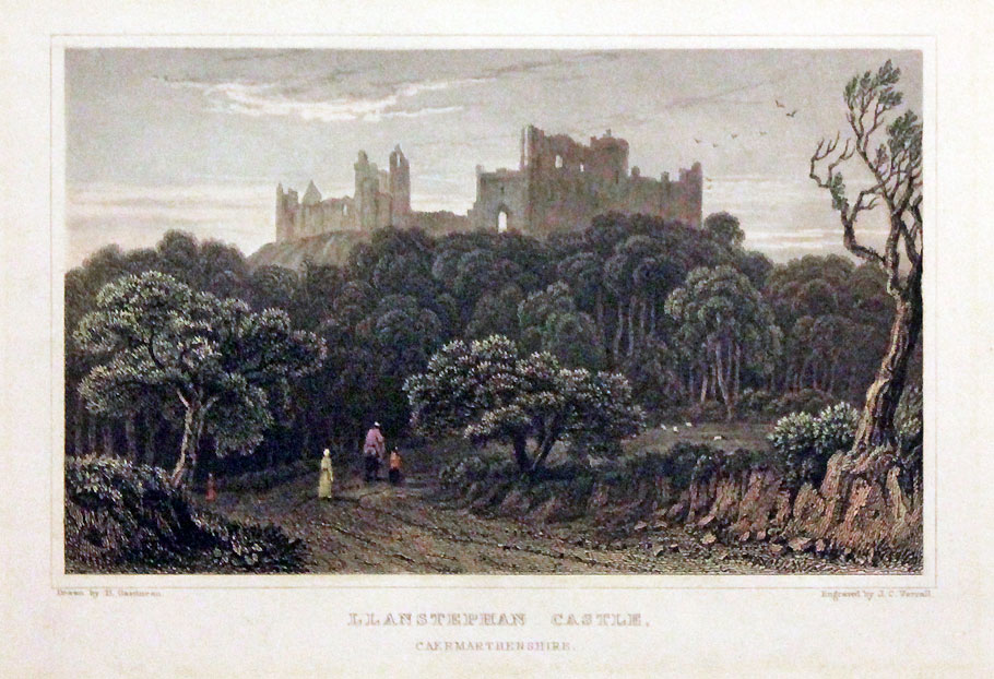 Llanstephen Castle Carmarthenshire