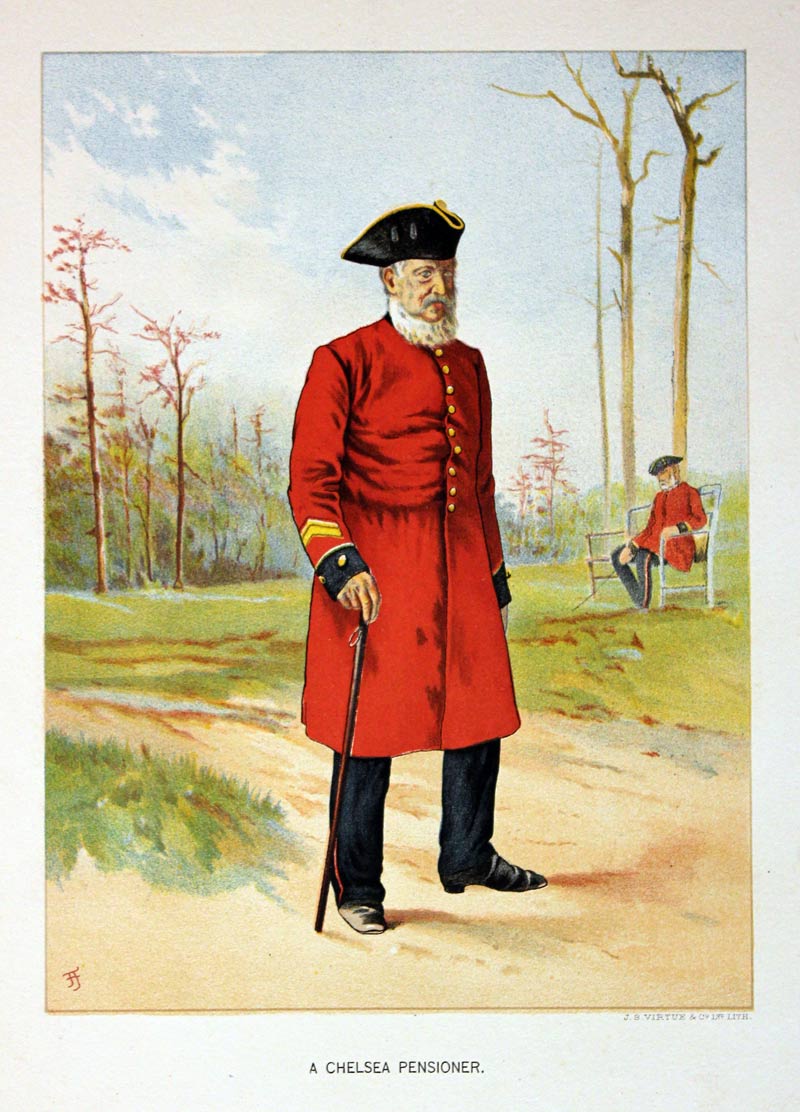 Chelsea Pensioner c.1890  Chelsea Pensioner c.1890