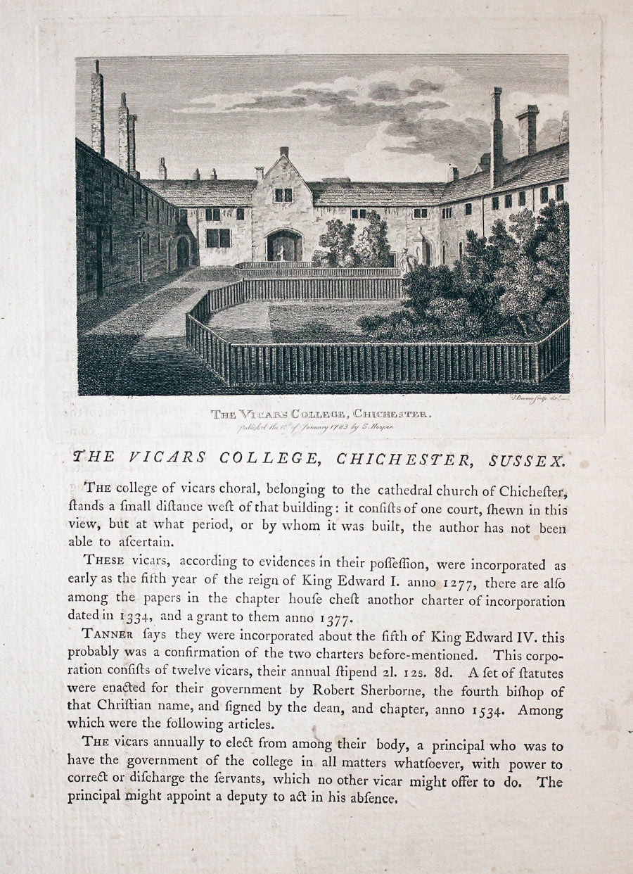 The Vicars College, Chichester by S. Hooper