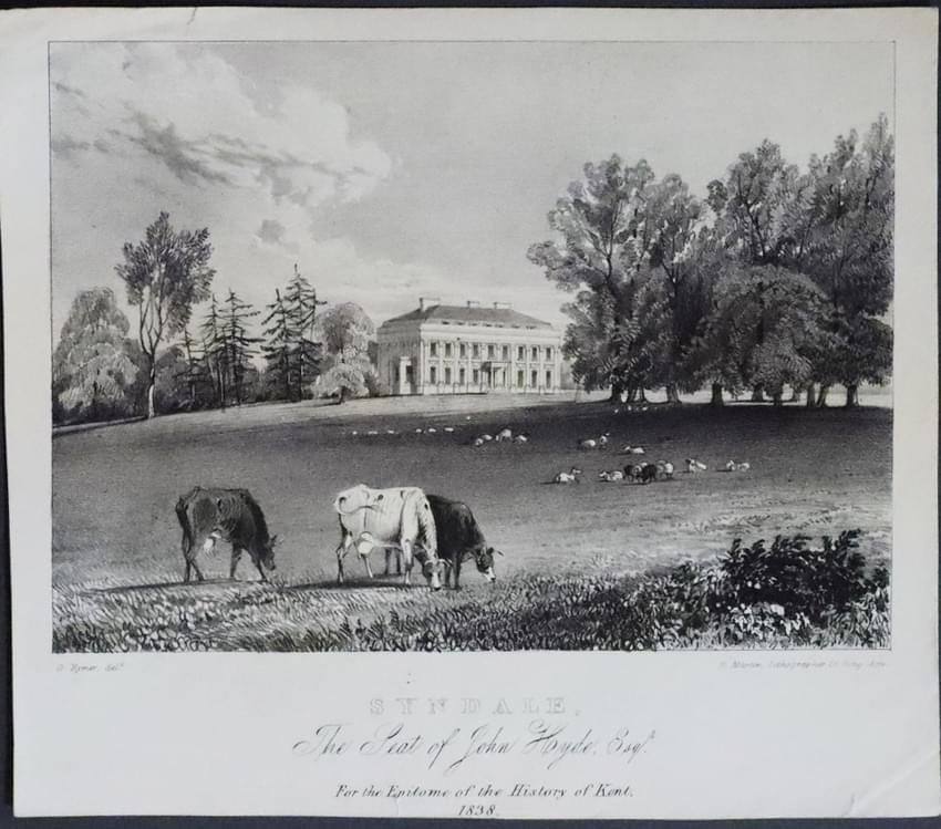 Syndale, Kent 1838  Syndale, Kent 1838