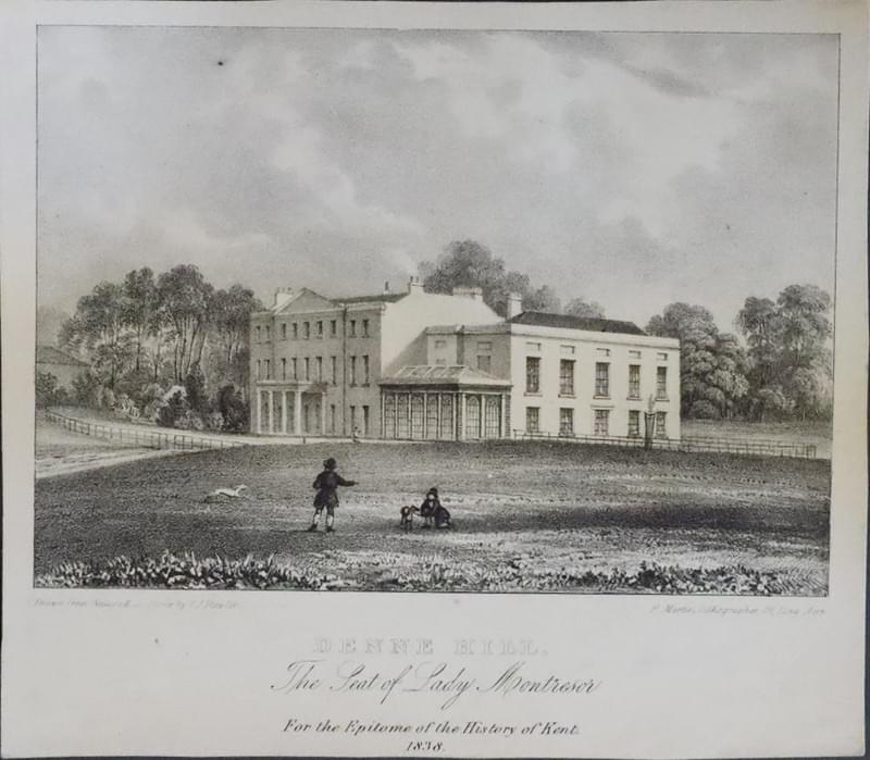 Denne Hill, Kent 1838  Denne Hill, Kent 1838