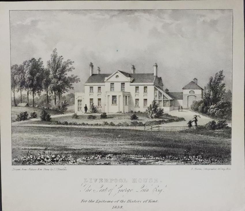 Liverpool House, Kent, 1838  Liverpool House, Kent, 1838