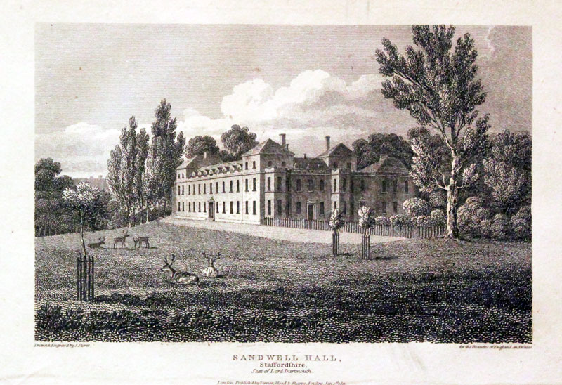 Sandwell Hall Staffordshire