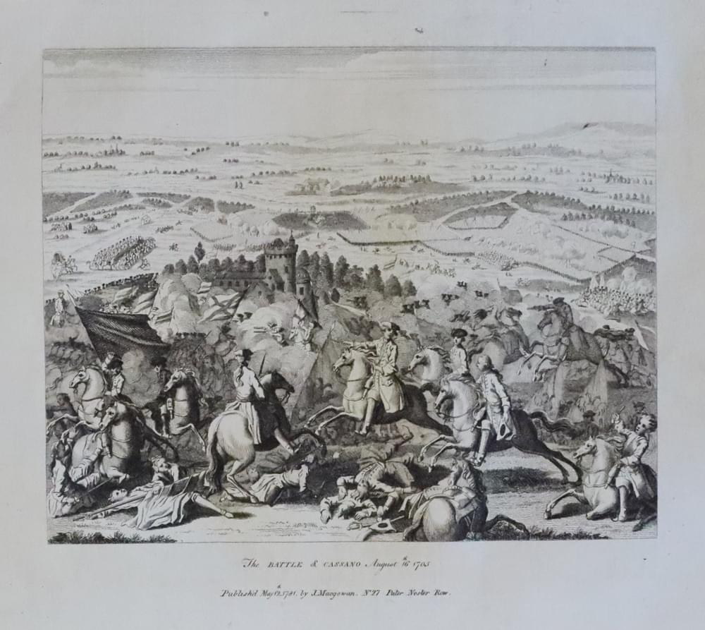 Battle of Cassano, 1705  Battle of Cassano, 1705