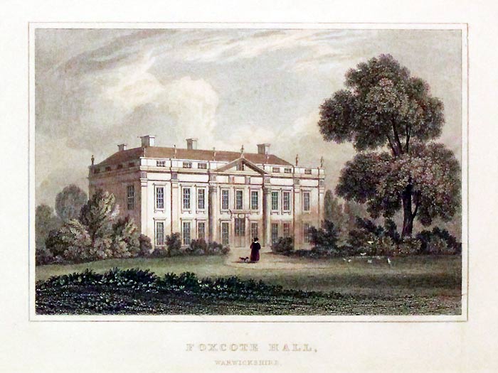 Foxcote Hall, Warwickshire  Foxcote Hall, Warwickshire