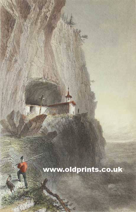 The Wildkirchlein, or Hermitage Canton of Appenzel  The Wildkirchlein, or Hermitage Canton of Appenzel