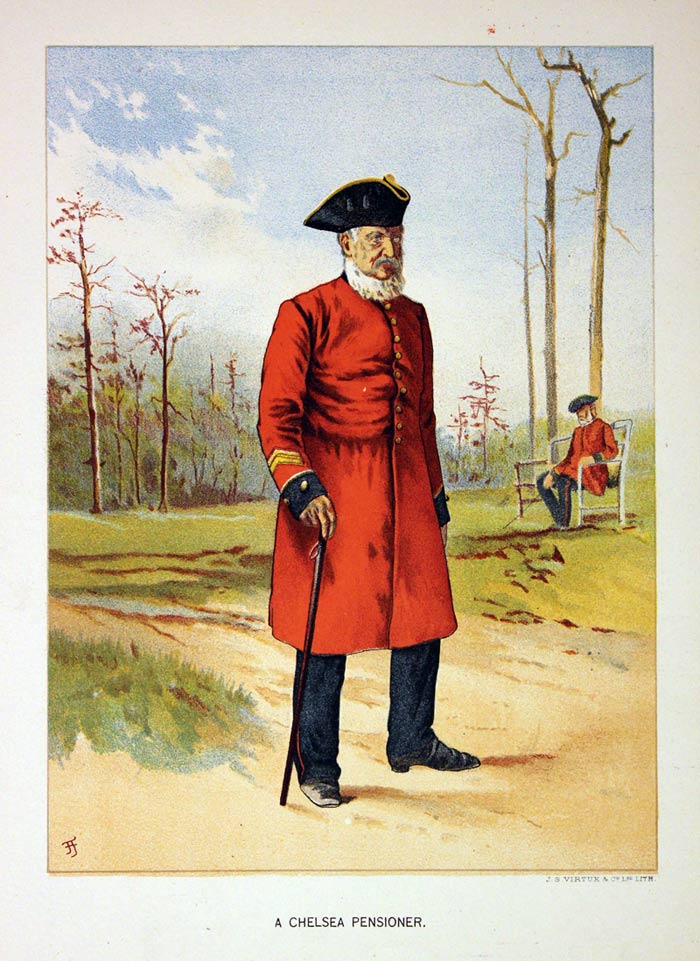 Chelsea Pensioner G D Giles  Chelsea Pensioner G D Giles