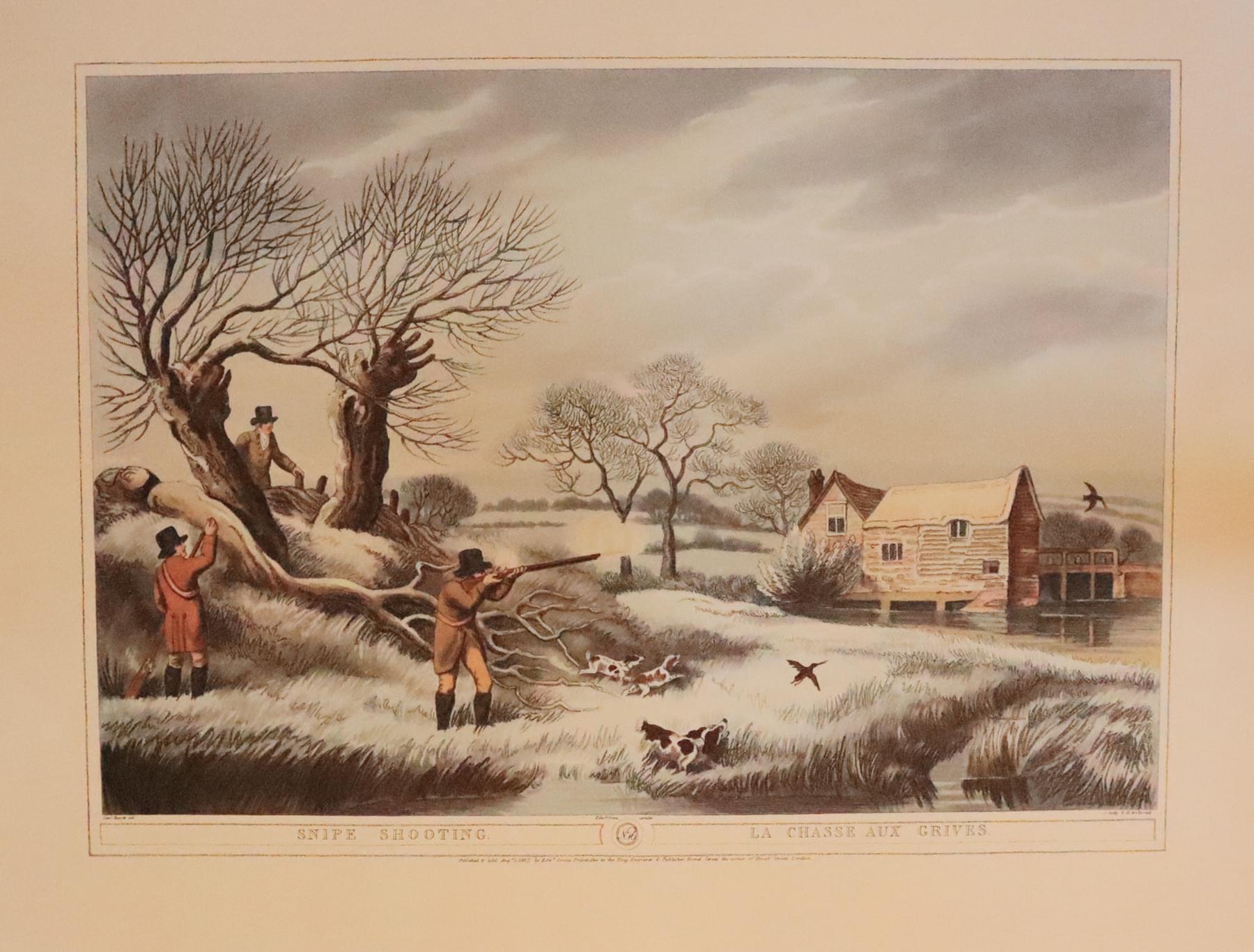 Snipe Shootingby Samuel Howitt  Snipe Shootingby Samuel Howitt