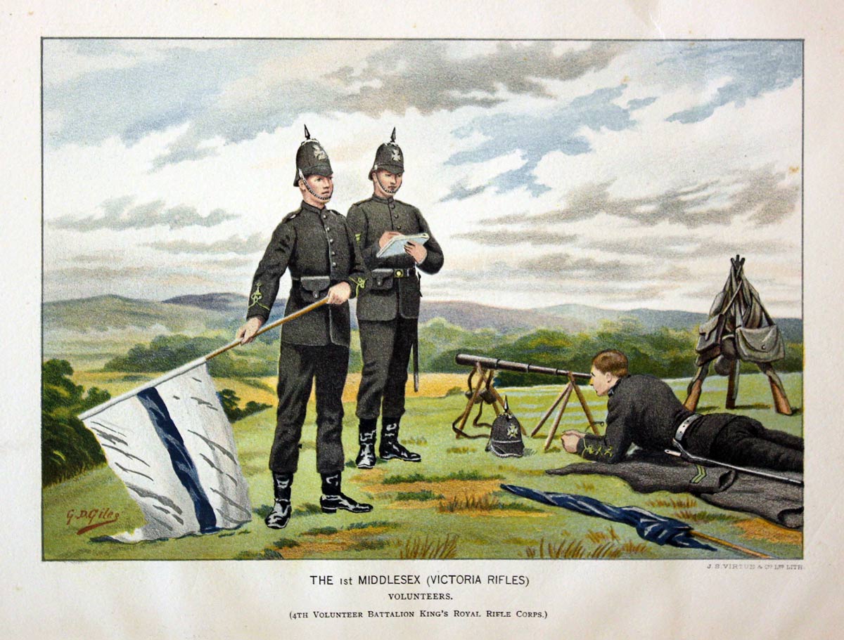 The 1st Middlesex Rifles  The 1st Middlesex Rifles