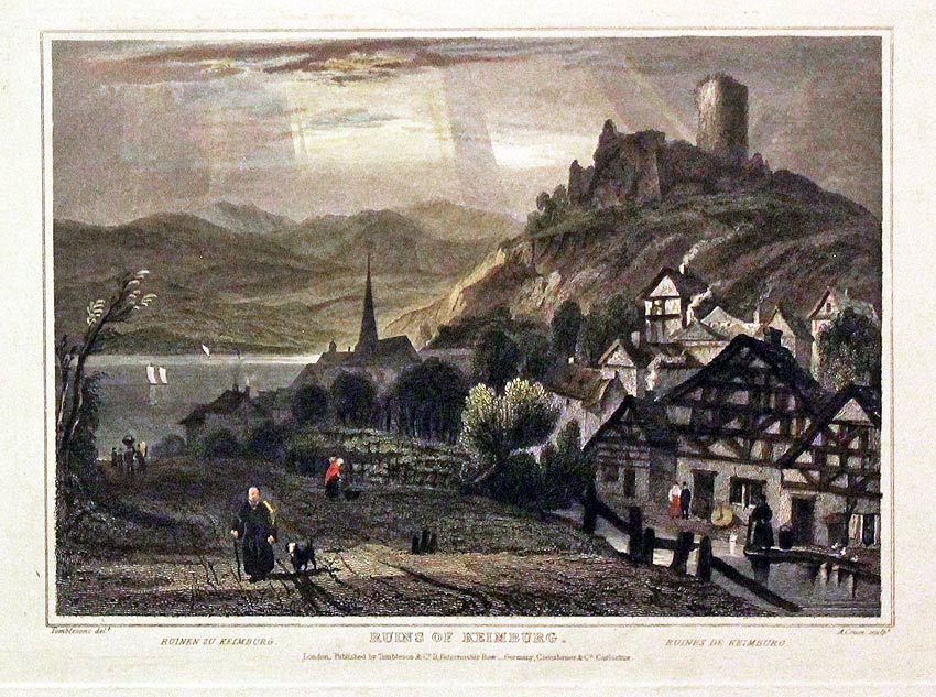 Ruins of Keimburg Germany  Ruins of Keimburg Germany