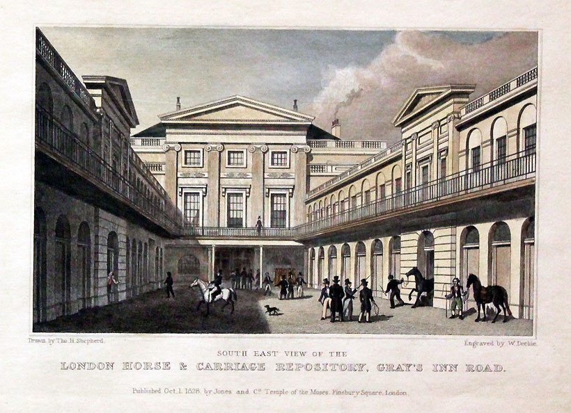 London Horse Repository 1830  London Horse Repository 1830