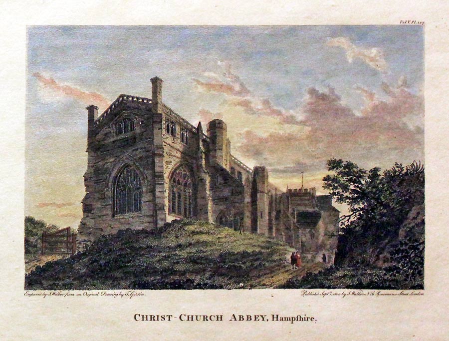 Christ Church Abbey Hampshire  Christ Church Abbey Hampshire