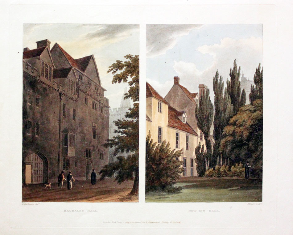 Magdelen Hall and New Inn Hall Oxford  Magdelen Hall and New Inn Hall Oxford