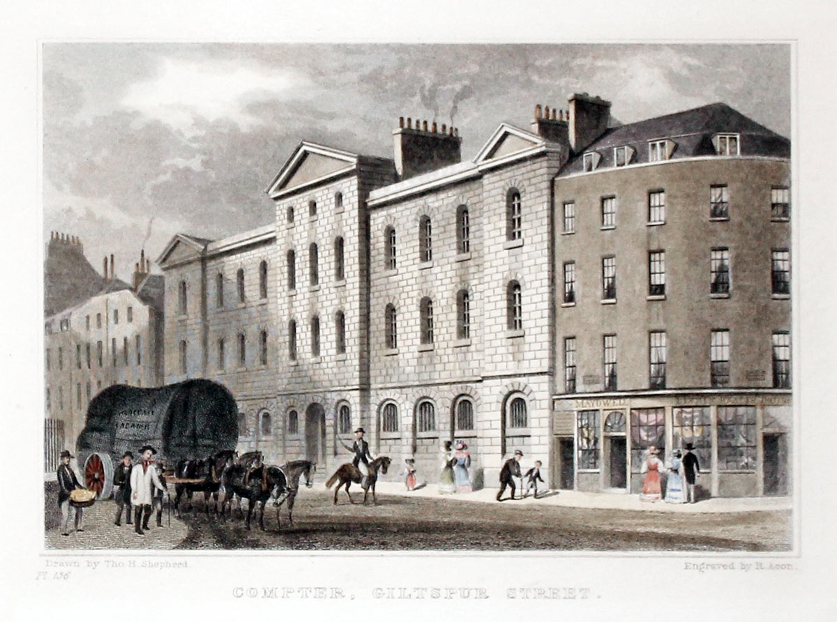 Highbury College London by T. H. Shepherd  Highbury College London by T. H. Shepherd