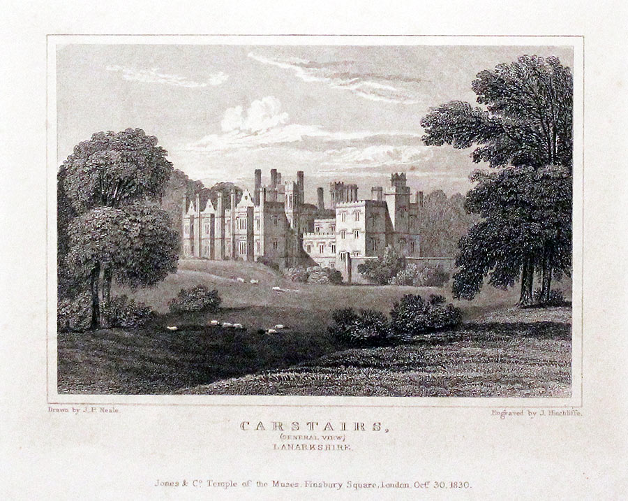 Carstairs, Lanarkshire, Scotland by J. P. Neale