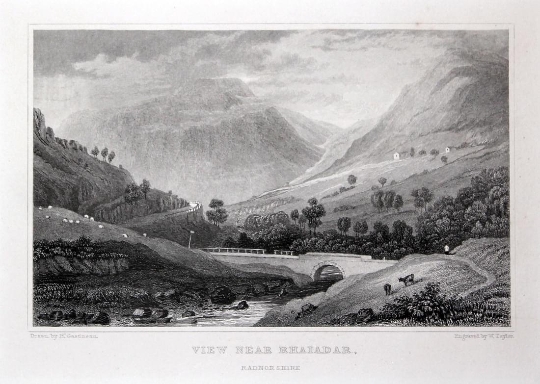 Near Rhayader, Radnorshire by Henry Gastineau