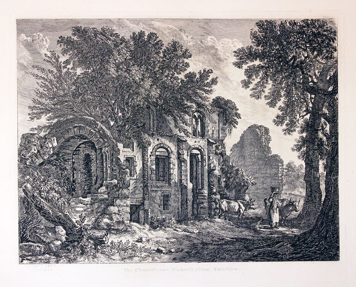 Chapter House, Kirkstall Abbey George Cuitt  Chapter House, Kirkstall Abbey George Cuitt