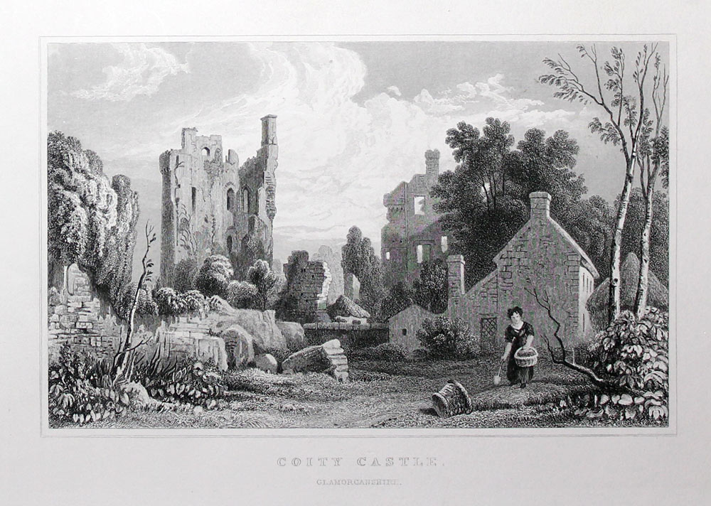 Coity Castle, Glamorganshire  Coity Castle, Glamorganshire