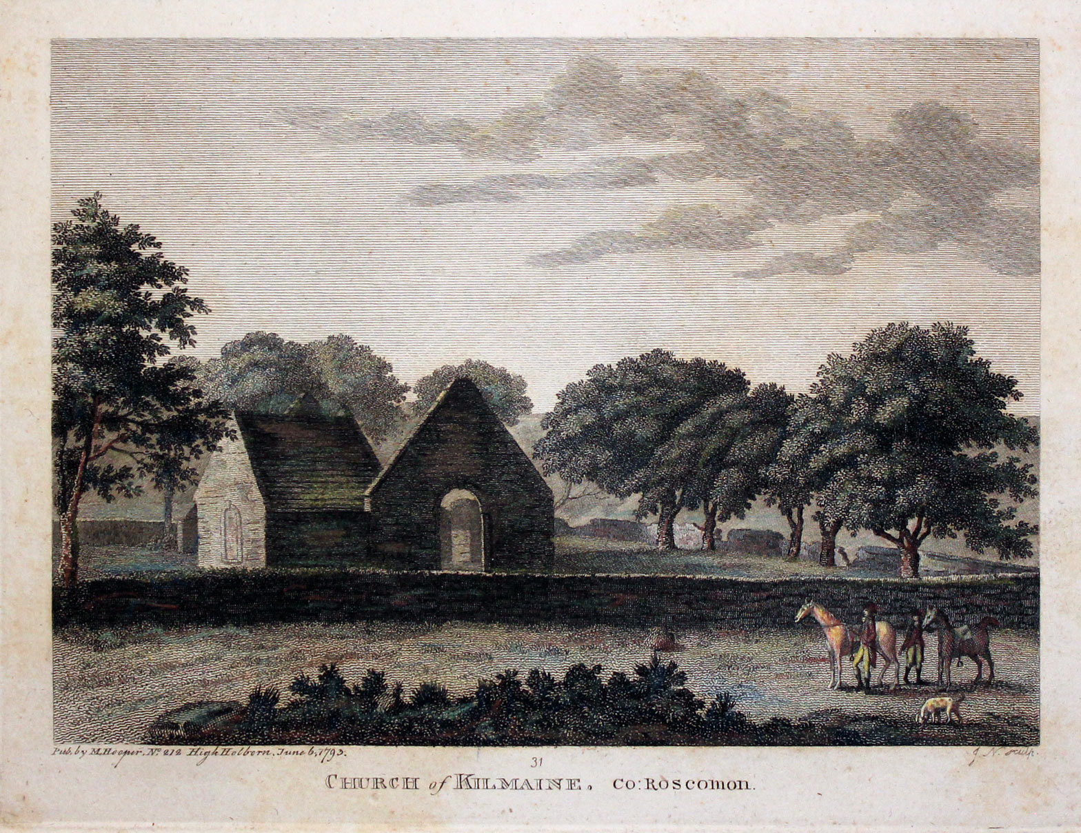 Church of Kilmaine, Co. Roscommon, Ireland 1793