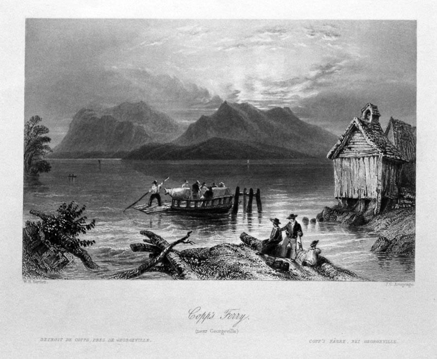 Copp's Ferry, Georgeville Canada