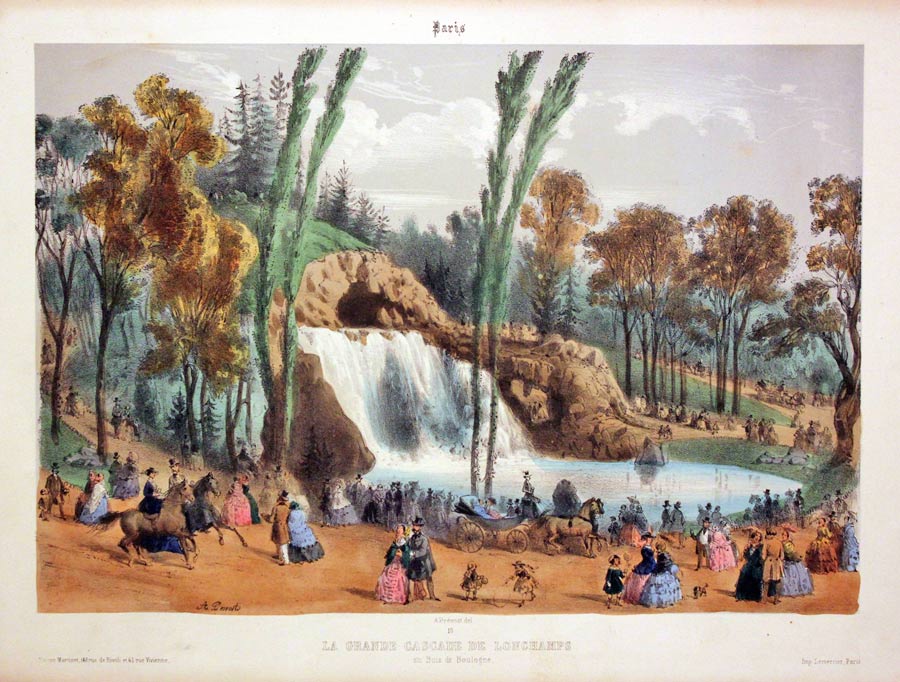 Le Grande Cascade de Longchamps  Paris  Le Grande Cascade de Longchamps  Paris