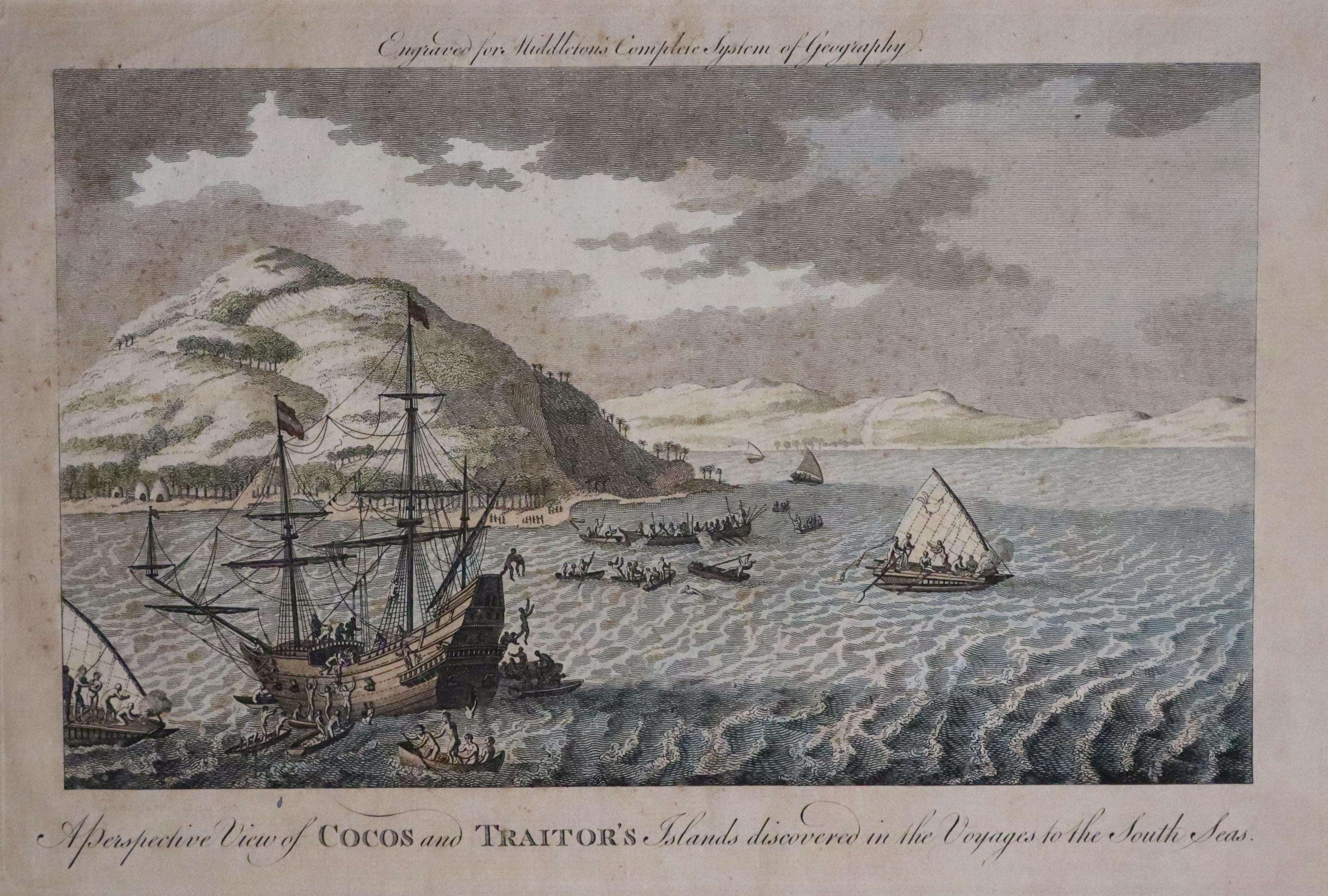 Cocos Islands, Tonga c.1780