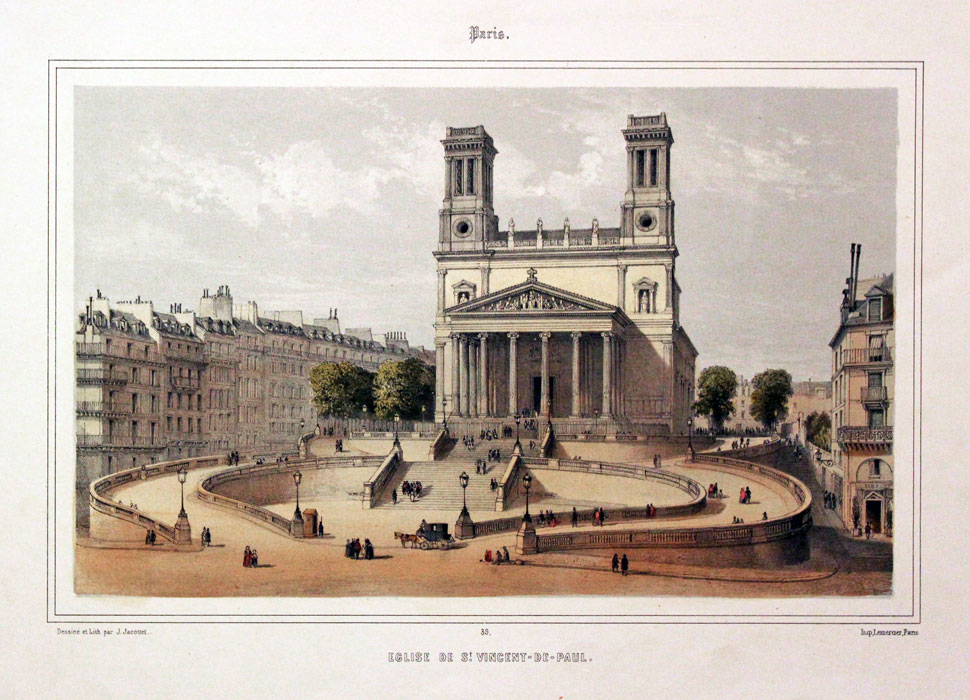 Eglise de St. Vincent-de-Paul Paris  Eglise de St. Vincent-de-Paul Paris