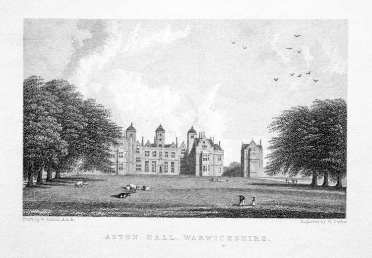 Aston Hall, Warwickshire  Aston Hall, Warwickshire