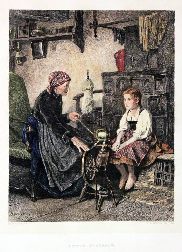 Little Barefoot by B. Vautier  Little Barefoot by B. Vautier