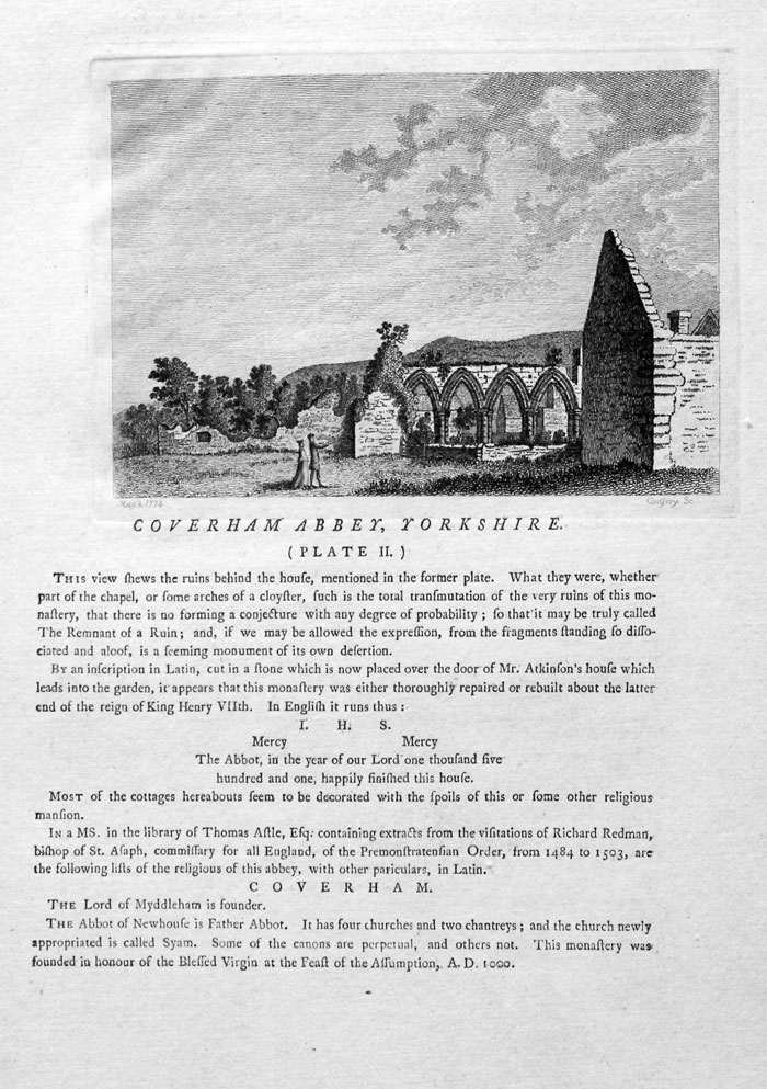 Coverham Abbey, Yorkshire  Coverham Abbey, Yorkshire