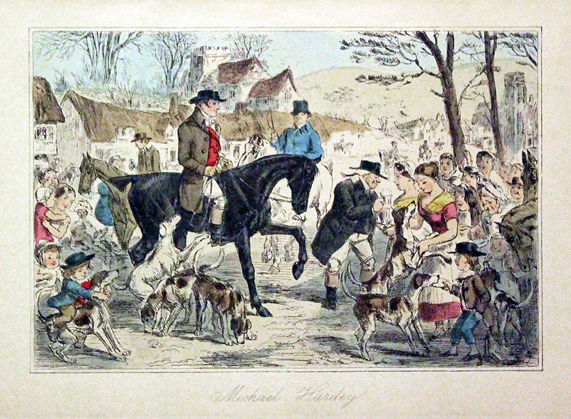 Michael Hardy by John Leech  Michael Hardy by John Leech