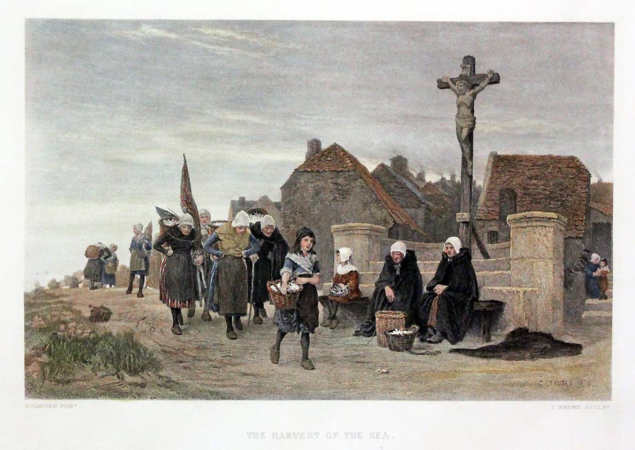 The Harvest of the Sea by G. Clausen  The Harvest of the Sea by G. Clausen