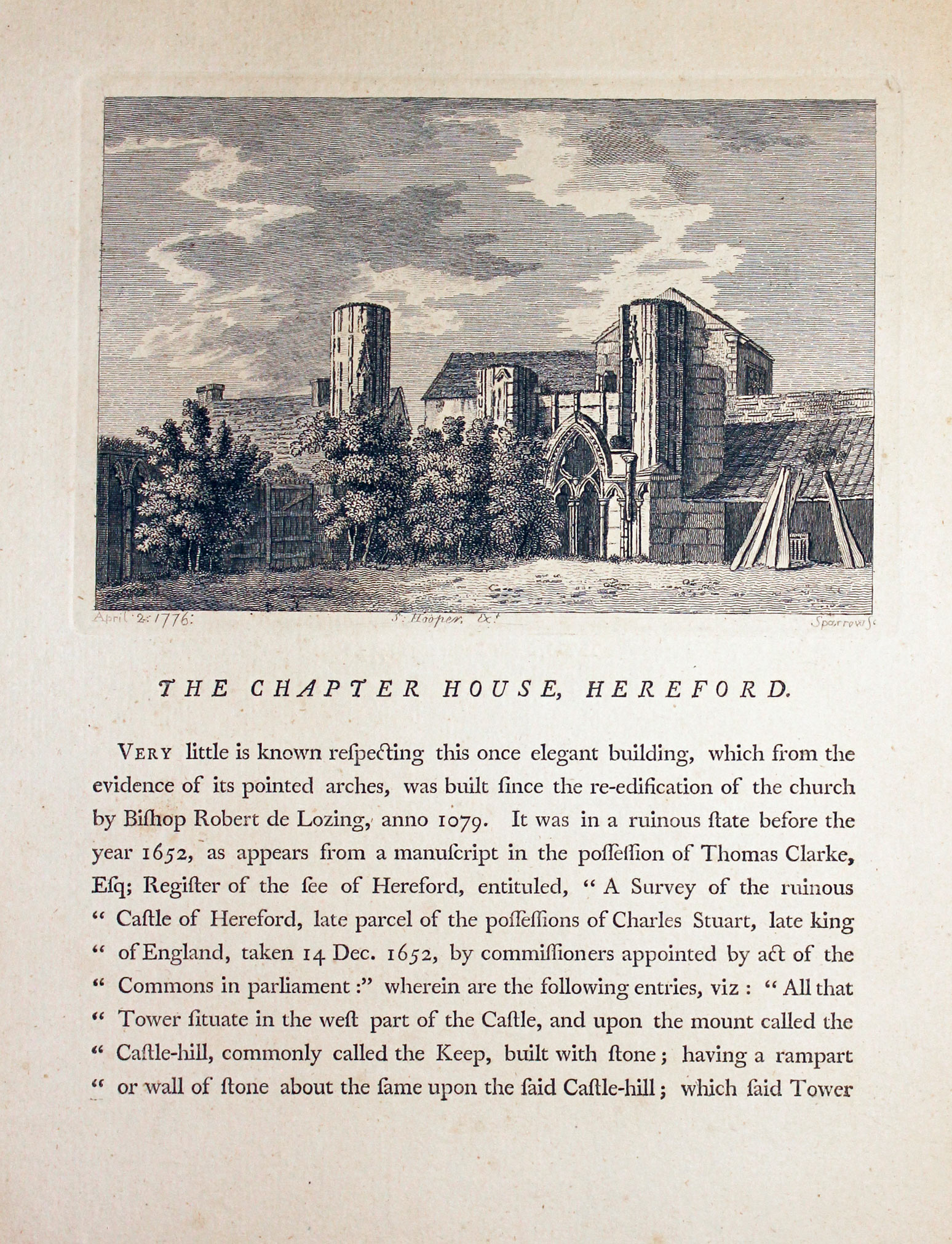 Chapter House Hereford by S.Hooper
