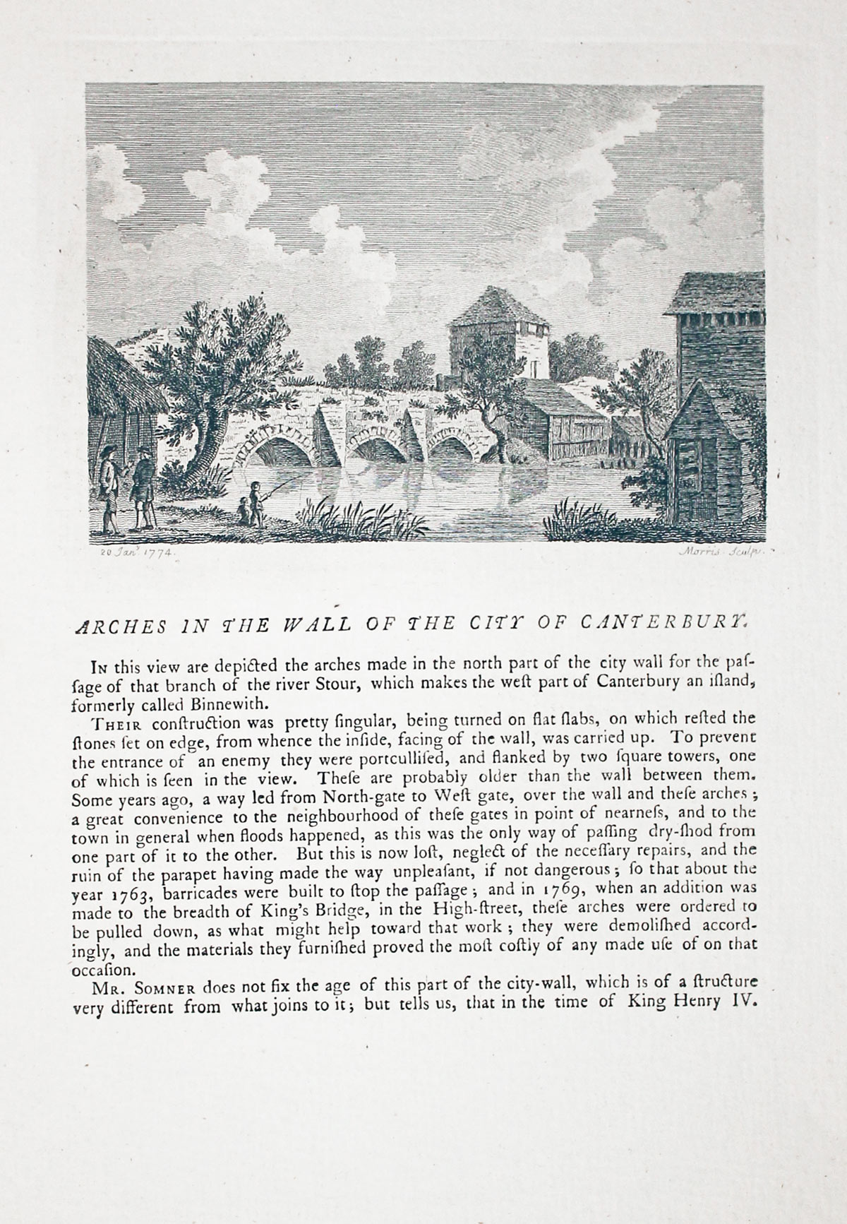 Arches in the Wall of the Ciry of Canterbury  Kent  Arches in the Wall of the Ciry of Canterbury  Kent