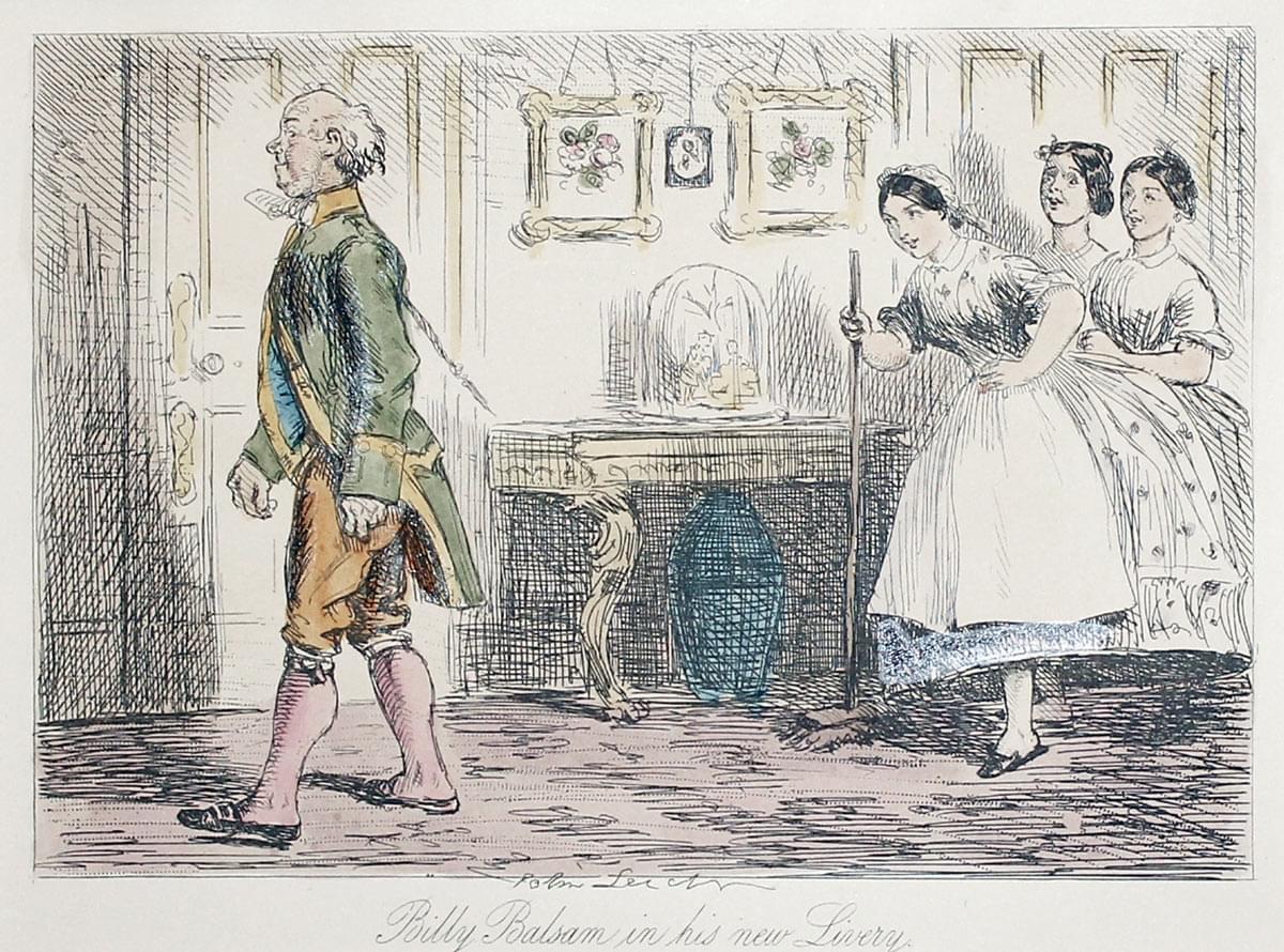 The Two Strings, John Leech  The Two Strings, John Leech